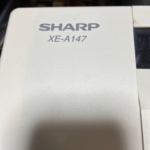 SHARP レジスターXE-A147