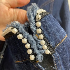 未使用品　ロイヤルパーティ　デニムジャケットの画像