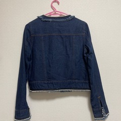 未使用品　ロイヤルパーティ　デニムジャケットの画像