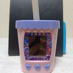 本日受け渡し決定！　バンダイ　まぜまぜミックスぷにタピちゃん！（ピーチミルクティー）の画像