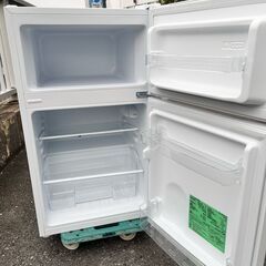 【450】【￥15400】冷蔵庫　オーヤマ　87L　2025年製造　PRC-B092D-Wの画像