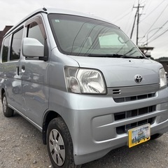 H28年式 トヨタ ピクシスバン クルーズターボ★総額24.8万円★車検ロング 即日納車即戦力！社外ナビ フルセグTV BT音楽 PW 修復歴なし 機関良好！ハイルーフ 遠い現場も楽々です！の画像