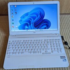 ★NECノートパソコン★Win 11★メモリ8G★SSD★Mic...