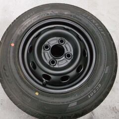 タイヤホイールセット　DUNLOP EC201  155/70R-12  ４本セットの画像