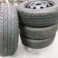 タイヤホイールセット　DUNLOP EC201  155/70R-12  ４本セットの画像