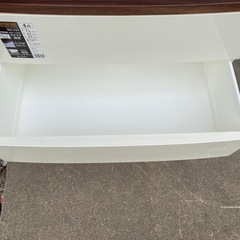 美品！新品の半値以下！早い者勝ち！アイリスオーヤマ　ウッドトップMGチェスト　収納ケースの画像
