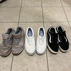 27cm リーボック　バンズ　スニーカー3足の画像