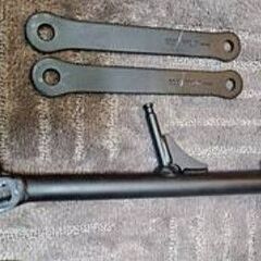 2BL-EX400G   ニンジャ400  　純正サイドスタンド　リアリンクの画像