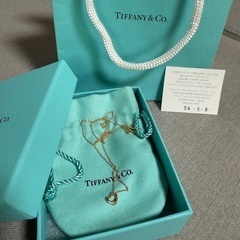未使用　Tiffany&co. オープンハート7mm