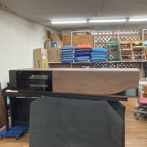 S179 ⭐ ローボード テレビ台 モダン スタイリッシュ 日本製 幅150cm USED 綺麗