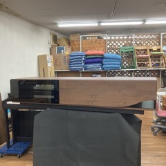 S179 ⭐ ローボード テレビ台 モダン スタイリッシュ 日本製 幅150cm USED 綺麗の画像