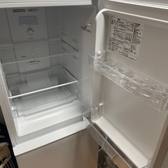 【お渡し先決定】2ドア冷蔵庫　140Ｌの画像