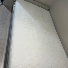 【横浜市西区引取り】セミダブル 雲のやすらぎマットレス+すのこベッド
