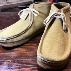 クラークス×フラグメント(藤原ヒロシ) ワラビー UK8 26cmの画像