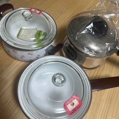 新品未使用鍋3点セットの画像