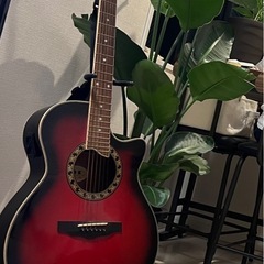 アコースティックギター＋ケース＋新品弦／初心者・趣味OK／