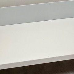 美品　マミハピシリーズ　キッズデスク　収納棚付き　一列ラック+ペン立てスペースの画像