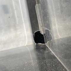 アクリル水槽　60cm　オーバーフロー　ジャンクの画像