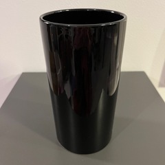 黒い花瓶フラワーベース
