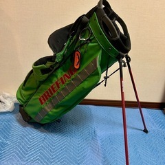【限定コラボ・廃盤】BRIEFING BEAMSGOLFゴルフ　キャディバッグの画像