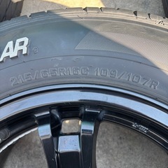 ハイエースタイヤ　キラーフォース　ナスカーの画像