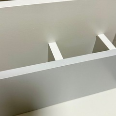 美品　マミハピシリーズ　キッズデスク　収納棚付き　一列ラック+ペン立てスペースの画像