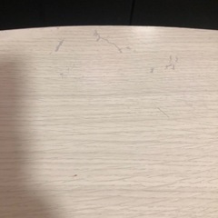 ローテーブル　ホワイト　木目調の画像