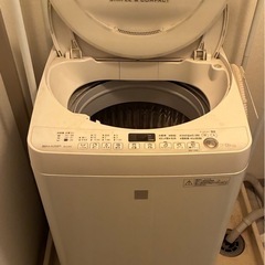 洗濯機　SHARP 2016年製