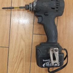 マキタ　インパクトドライバー　14.4(本体、バッテリー1)　