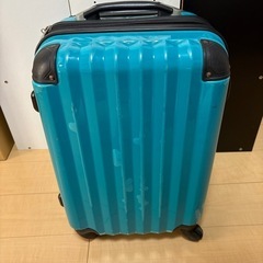 キャリーケース　青　