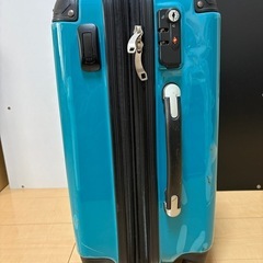 キャリーケース　青　の画像