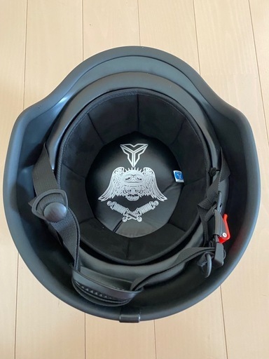 新品未使用　バイクナチス　軽量設計　ヘルメット　オフブラック　Mサイズ 最終値下げ新品未使用ナチヘルLサイズナチスヘルメット軽量設計