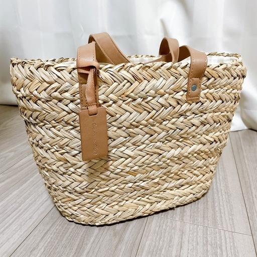 新品】サマンサモスモス kazumi カゴバッグ - メルカリ