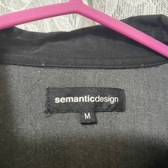 semantic design 長袖シャツの画像