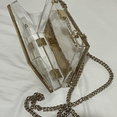 ZARA バッグ 結婚式 ミノディエールの画像