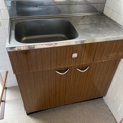 売れてます！単身者用流し台　中古