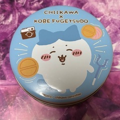 ちいかわ　ハチワレ　ゴーフレット空き缶