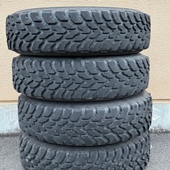 (最終値下げ)　希少　work　ジムニー用　タイヤホイールセットの画像