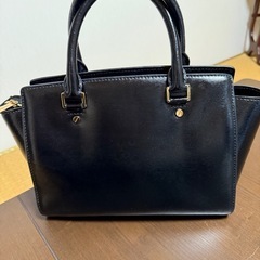 MICHAEL KORS ブラック ハンドバッグの画像