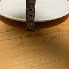 ただの白いお皿の画像
