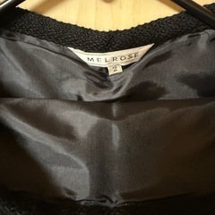 Melrose 黒 テーラードジャケット サイズ3の画像