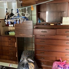 全部無料！タンス、鏡台、整理棚
