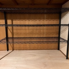 メタルラック×2 押し入れ収納