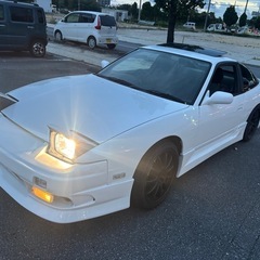 180SX 5速MTターボ　サンルーフ 付き　全部読んで下さい。