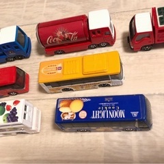 トミカ お菓子 7個の画像