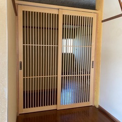 高級格子戸  オートクロージャー式