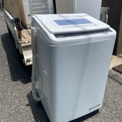 北九州市内配送無料　保証付き 値下げた HITACHI 日立 洗濯機 全自動洗濯機 ビートウォッシュ BW-T805の画像