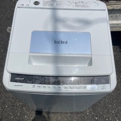 北九州市内配送無料　保証付き 値下げた HITACHI 日立 洗濯機 全自動洗濯機 ビートウォッシュ BW-T805の画像