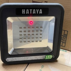 ハタヤ充電式LEDライト中古品の画像