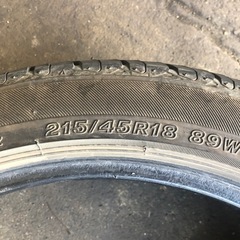 BS製 215/45r18 夏 1本の画像